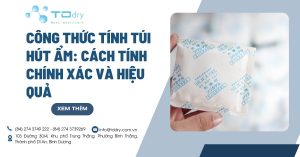 Công thức tính túi hút ẩm: Cách tính chính xác và hiệu quả