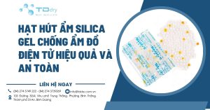 Hạt hút ẩm Silica gel chống ẩm đồ điện tử hiệu quả và an toàn