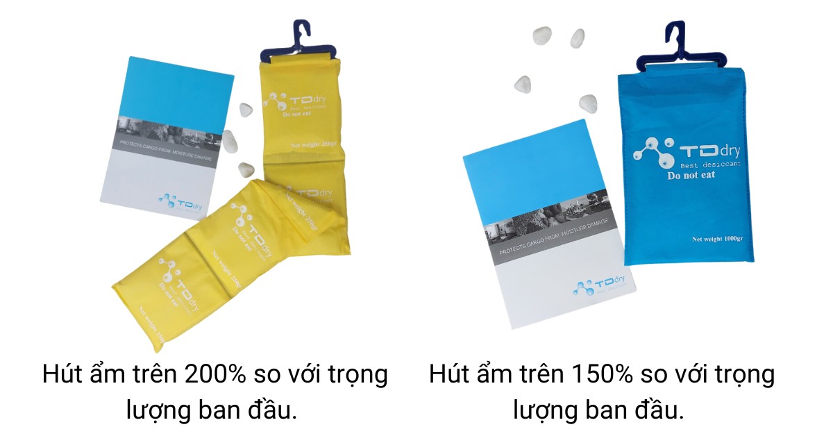 Bột hút ẩm gia dụng loại nào tốt