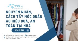 Nguyên nhân, Cách tẩy mốc quần áo hiệu quả, an toàn tại nhà