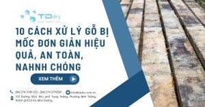 10 cách xử lý gỗ bị mốc đơn giản hiệu quả, an toàn, nahnh chóng